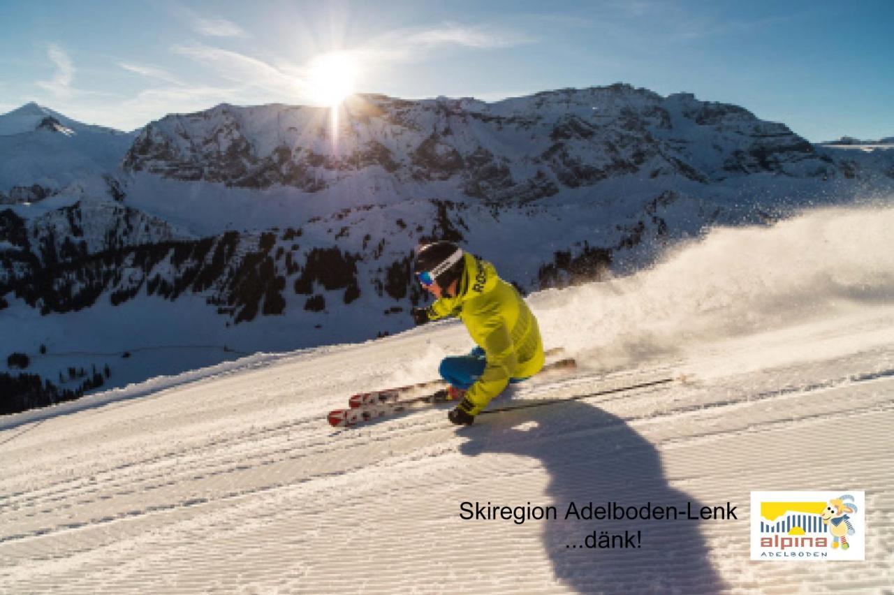 Ferien- Und Familienhotel Alpina Adelboden Esterno foto