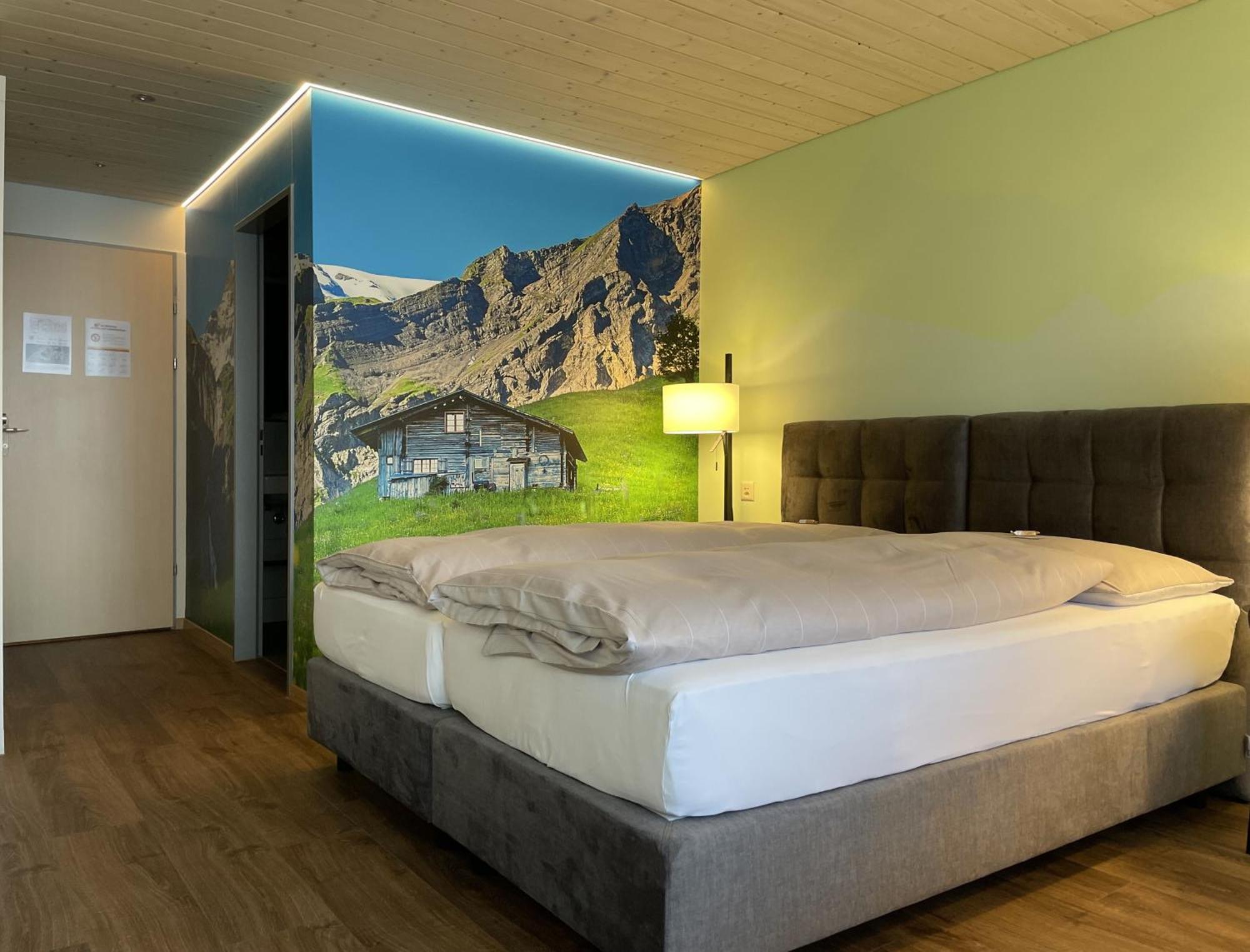 Ferien- Und Familienhotel Alpina Adelboden Esterno foto