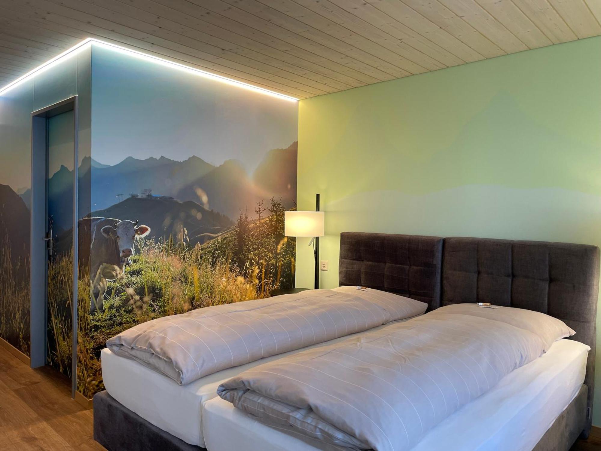 Ferien- Und Familienhotel Alpina Adelboden Esterno foto